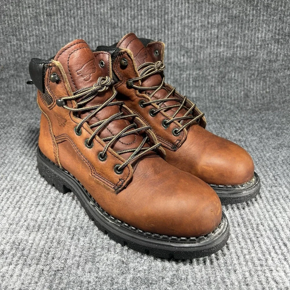Red Wing Steel Toe Oil Resistant Safety Boot - Picture 2 of 12
